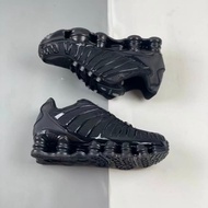 All black Rubber Sprts Shoes Sneakers For Unisex Sizes Outdoor Shoes 36-45 80056