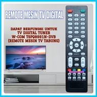 \\TERBEST// REMOT REMOTE TV TUNER DIGITAL WCOM / MESIN TV CHINA
