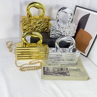 Women's Crossbody Bag2024Autumn Winter Chain Small Bag New Niche Women's Mini Red Envelope Trendy Sm