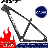 BXT Full Carbon MTB Frame 27.5er T1000 Carbon Mountain Bike Frame 27.5 Super Light Bicycle Frame