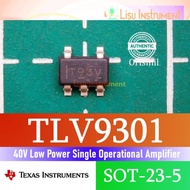 TLV9301 40V Low Power Single Operational Amplifier T93V Replace LM321 SOT23-5 Texas Instrument ORIGI
