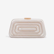 Evening Bag Off-white Acrylic Clutch Bag Wedding Bag Shoulder Chain Bag Women sey