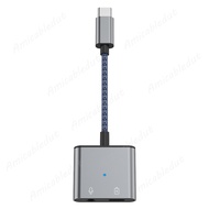 【Ready & COD】Baru Splitter Lightning Iphone to Jack 3.5mm 2in1 Audio Jack + Charging Splitter Audio