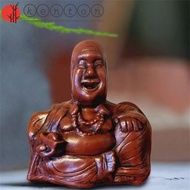 KENTON Buddha Flip Statue, Funny Resin Laughing Buddha Sculpture, Spoof Features Unique Unexpected M