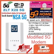 Modified Arcadyan AW1000 Telstra / X28 5G NSA/SA Broadband Router Modem Dual Band Wifi Portable Wifi