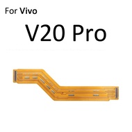 เมนบอร์ดการเชื่อมต่อเมนบอร์ดหน้าจอ LCD Vivo สายเคเบิ้ลยืดหยุ่นสำหรับ V20 SE V23 Pro V23e 4G 5G อะไหล่ซ่อม