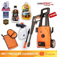 APACHE TurboSpray HM4411-PRO 110 Bar High Pressure Cleaner Water Jet Pump Sprayer Washer Car Wash Se