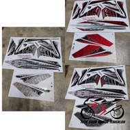 Stiker sticker body stripe cover set (2) yamaha fz150i fz 150i fz 150 i fz150 i TBM