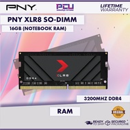 PNY XLR8 DDR4 16GB 3200MHZ SO-DIMM NOTEBOOK RAM