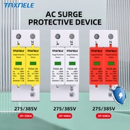 2P AC SPD 385V Lightning Protector Surge Protective Device House Surge Protector Device Arrester 20K