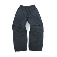(Waist 26-28)(Waist 28-30) GU Cargo Pants Black (Women) (P0126-116)