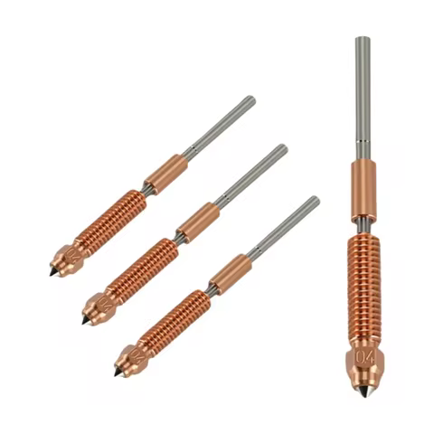 For Creality K1c Nozzle K1 Max Hardened Steel Nozzle Quick Swap All-in-one High Flow Bimetal Heatbre