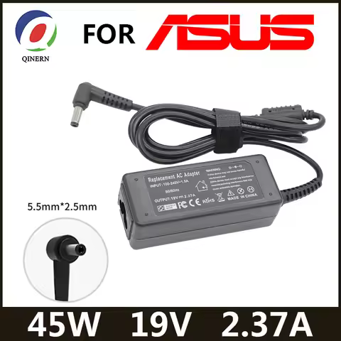 19V 2.37A 45W 5.5*2.5MM Laptop Adapter Charger For ASUS X555 X555YA X451C X451MA X751 X705U X705NC X