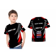 Free Fire T-Shirt for Boys | Free Fire T-Shirt | Free Fire Kids T-Shirt [Riashop]