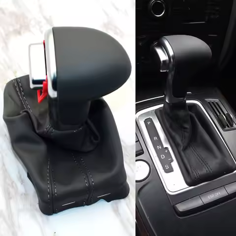Auto Automatic Gear Shift Knob For Audi A6 C6 A3 8P A4 B8 A5 Q5 2009 2010 2011 2012 2013 2014 4G1 71