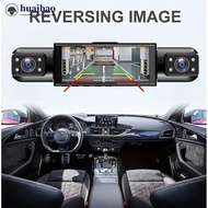 HUAIHAO 4-Lens HD 1080P Dash Cam with 3.16-Inch Screen 4-Way Recording Rear View Camera Car Accessor