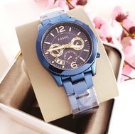 Fossil Perfect Boyfriend Multifunction Blue Stainless Steel Watch ES4093