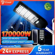 Solar Light Outdoor Lighting 170000W Lampu Solar Outdoor Waterproof Lampu Jalan Solar High-Power Sol
