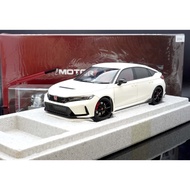 [MASH] Motorhelix 1/18 Honda Civic Type R FL5 White With Independent Engine