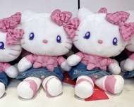 日本環球影城 大阪環球影城 USJ-日本Sanrio  牛仔裙hello kitty  公仔
