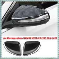 RHD Rear View Mirror Trim Cover for - C W205 E W213 GLC X253 2016-2023 Side Wing Mirrors Caps