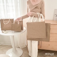 Handheld burlap bag, burlap tote bag, burlap bag, burlap bag, tote bag, tote bag, burlap bag, collec