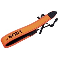 Orange Camera Shoulder Neck Strap Fit for Sony A5000 A5100 A6000 A6500 A6300 NEX-7 RX100 V A7R II WX