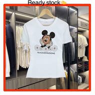 Cotton baju XS- 3XL disney popcloset tshirt woman men cartoon sesuai pakai baju t shirt perempua lel