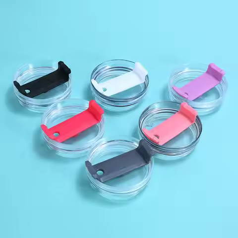 1PC Plastic Replacement Lids for Stanley 20/30oz 591/890ml Multicolor Themos Cup Sealing Bottle Cove