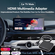 NEW CarPlay TV Box Android Wireless CarPlay Android Auto Adapter For HDMI For TV Sticks Game Box