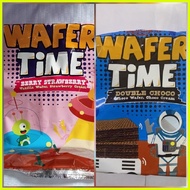 ♞,♘Rebisco Wafer Time Double Chocolate and Berry Strawberry Vanilla Wafer, Strawberry Cream 20 by 1