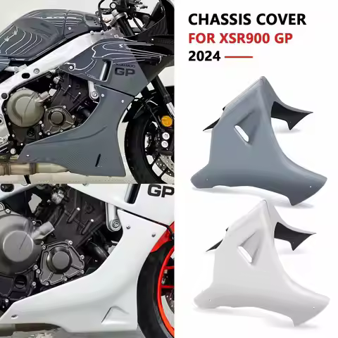 For Motorcycle Engine Chassis Shroud Fairing Exhaust Shield Guard Protection Cover Accessories XSR90