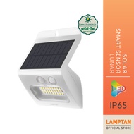 LAMPTAN โคมไฟตกแต่งพลังงานแสงอาทิตย์ LED SOLAR SMART SENSOR LUNAR 3W พร้อมเซนเซอร์จับความสว่างและควา