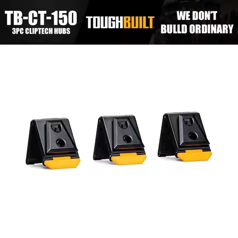 ToughBuilt TB-CT-150 3PC ClipTech Hubs Tool Accessories Construction Renovation Tools