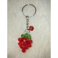 Red Crystal Keychain