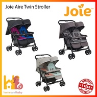 Joie Aire Twin Stroller With Rain Cover