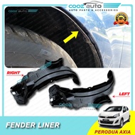 Perodua Axia Fender Cover Inner Fender Liner Daun Pisang