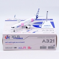 Aircraft JC Wings 1: 200 Alloy Aircraft Model Airbus A321neo F-WWAB