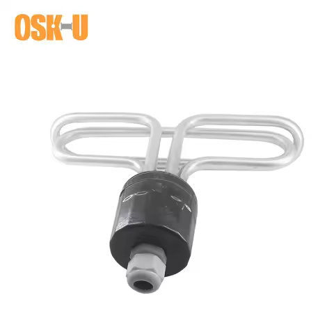T Shape Water Heater Element 220/380V Stainless Steel T Type Heating Element for Steaming Machine 6K
