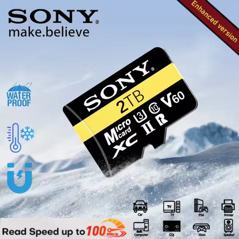 SONY High Speed V60 Micro SD Card Switch PSvita - 2TB 1TB 512GB 128GB Memory Card for Xbox 360 Xbox 