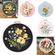 Embroidery Kit Needlework/ Beginner Embroidery Set/ Set Sulaman Tangan/ DIY cross stitch set