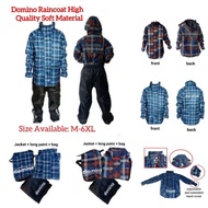 Domino Raincoat High Quality Soft Material