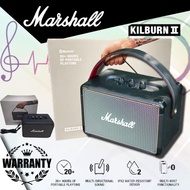 【Official 】 Marshall Kilburn II Portable Bluetooth Speaker - Black | Kilburn 2 | Wireless Speakers