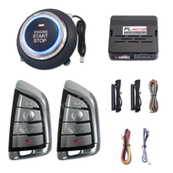 [รีโมทใหม่] pl motor ปุ่มสตาสรถยนต์ ปุ่มกดสตาร์ทรถ push start keyless เปิดรถอัตโนมัติ ( คู่มือภาษาไทย ประกันศูนย์ไทย 6 เดือน )