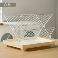 折疊廚房碗盤瀝水架多功能碗筷家用瀝水架餐具收納架置物架碗盤架