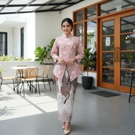 KATUN AZKANA BATIK - Modern Jngan Kebaya Set, Fine Batik Cotton Batik Skirt, Party Dress, Modern Wom