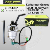 5000-8000 Watt PRO-QUIP LITE Generator Carburetor Original 5000-8000 Watt Generator Carburetor/