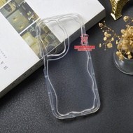 OPPO A5 4G OPPO A5 5G OPPO A5X CASE MELTING WAVY CLEAR SOFT CASE OPPO A5 4G OPPO A5 5G OPPO A5X G01