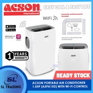 ACSON Portable Air Conditioner 1.5HP Connecting with Smartphone (A5PA15D)