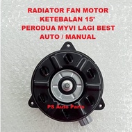 Perodua Myvi Lagi Best 1.3 / 1.5 - Fan Motor 168000-2380 - Myvi Lagi Best Radiator Fan Motor Myvi Ra